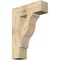 Ekena Millwork Funston Block Rough Sawn Bracket, Douglas Fir, 6"W x 22"D x 30"H BKT06X22X30FST05RDF - alternate 1